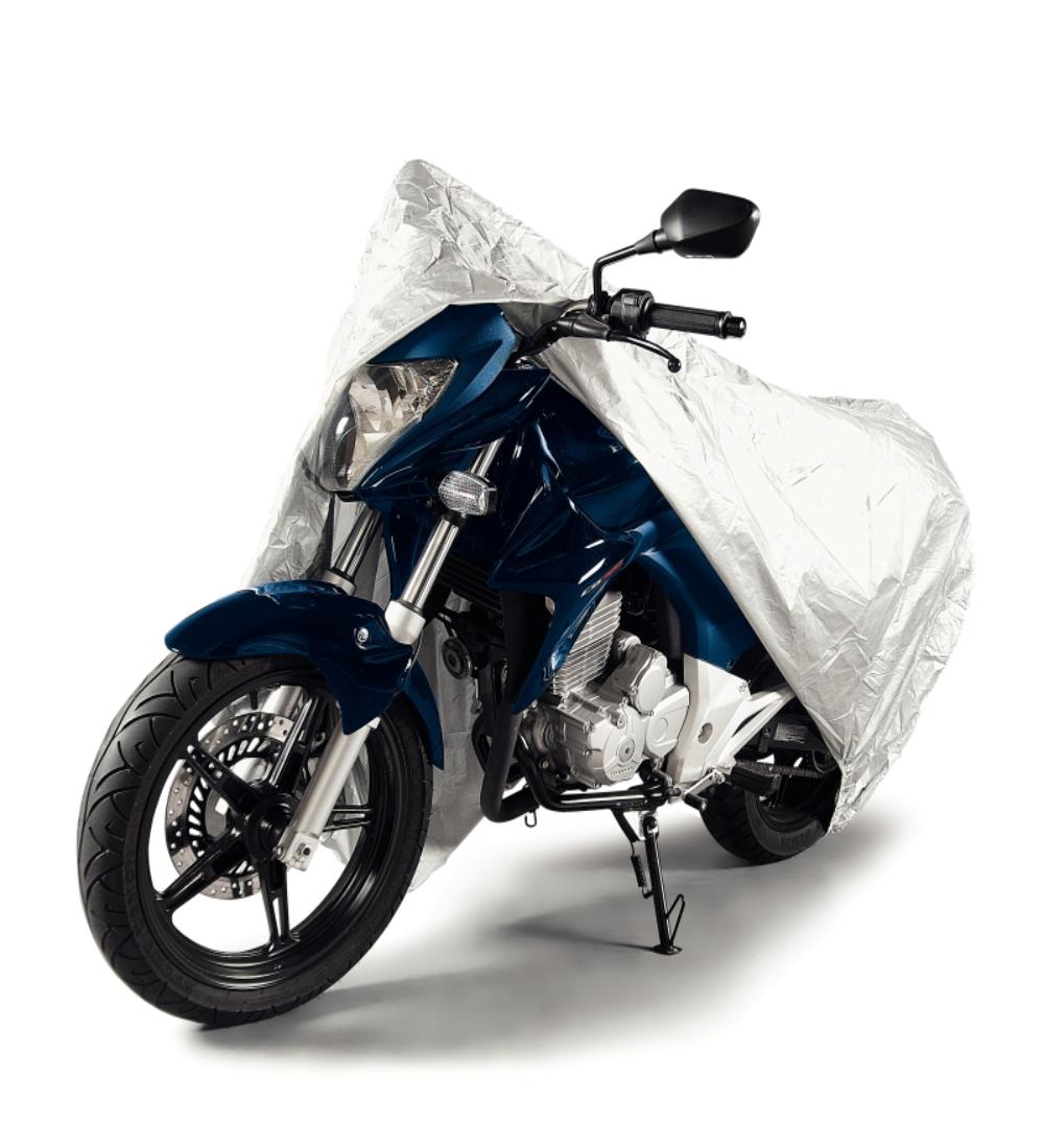 COBERTOR PARA MOTO TRAMONTINA TAMAÑO "G"